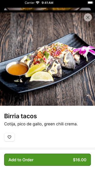 Craft Kitchen To Go iPhone screenshot 3 - Food & Drink app