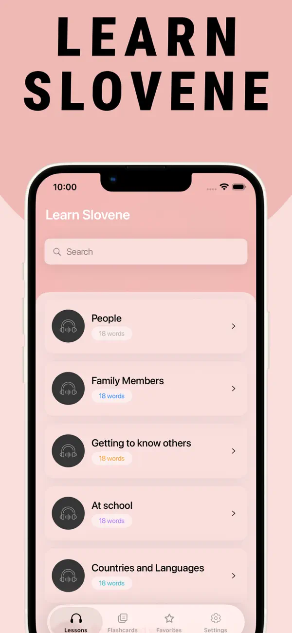 Screenshot #1 pour Learn Slovene - Lentil