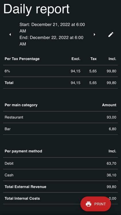 Mr. Winston - POS screenshot-3