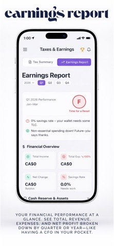 FinSculp exp & budget tracker screenshot