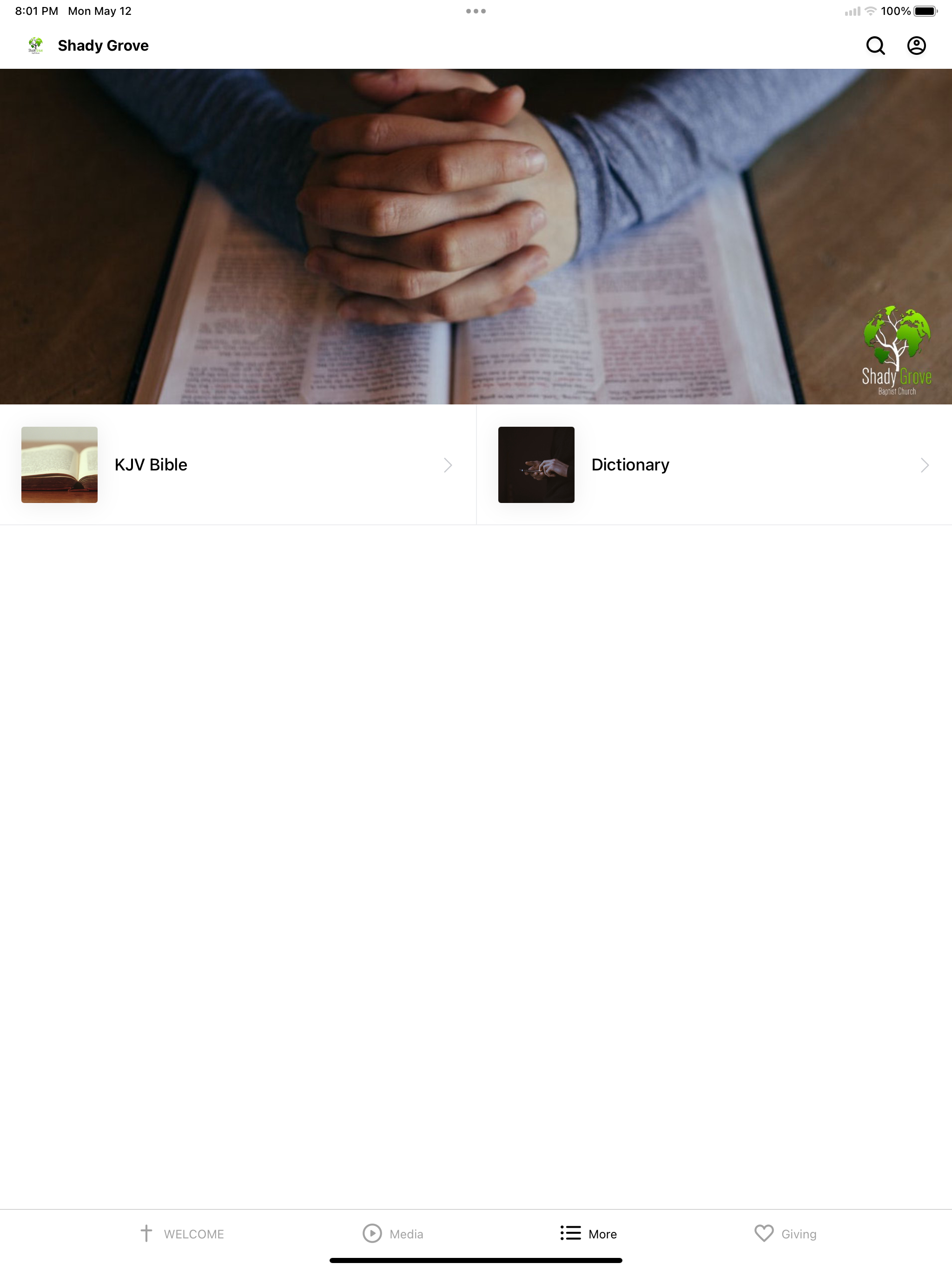 Shady Grove Bap Church screenshot 6