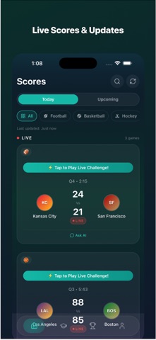 SportsSense: Learn Sports Live screenshot