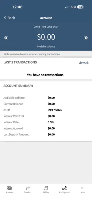 Bank of Camilla screenshot 4