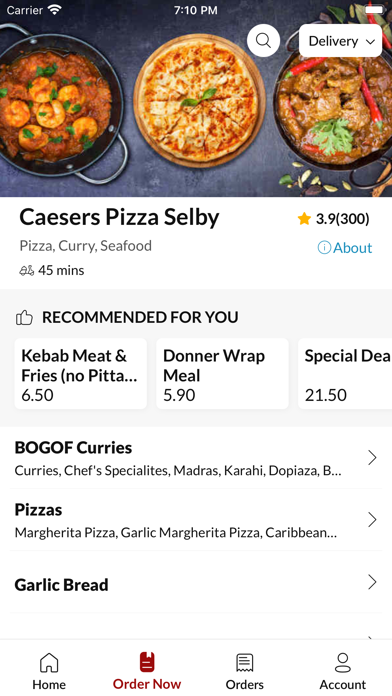 Caesers Pizza Selby Screenshot