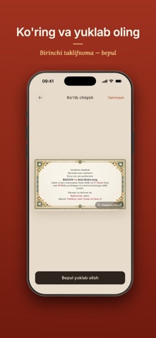 Taklifnoma screenshot 5
