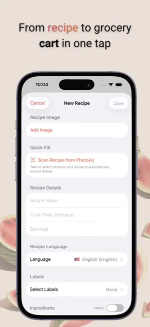 MyRecipesApp screenshot 4