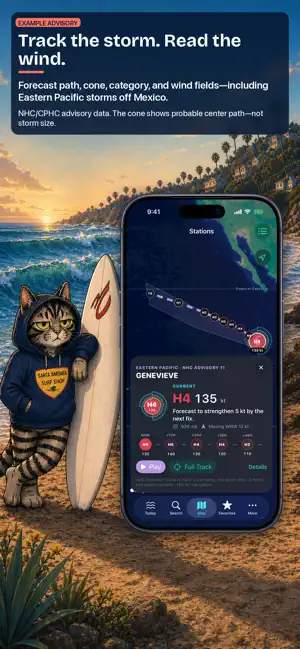 RipCat: Tides, Buoys & Marine screenshot 1
