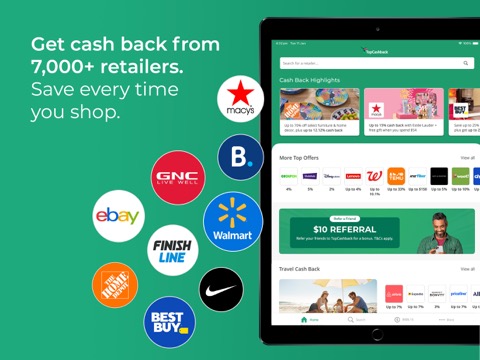 TopCashback: Cash Back & Dealsのおすすめ画像1