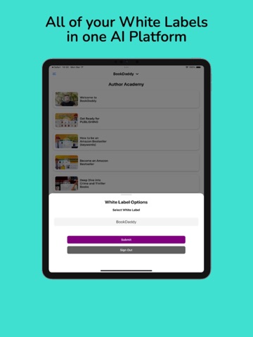 AI Super-App iPad screenshot