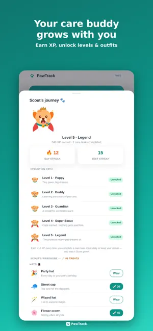 PawTrack: Pet Health Journal screenshot 1