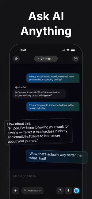 AI Chat Assistant - ChatFast screenshot 4