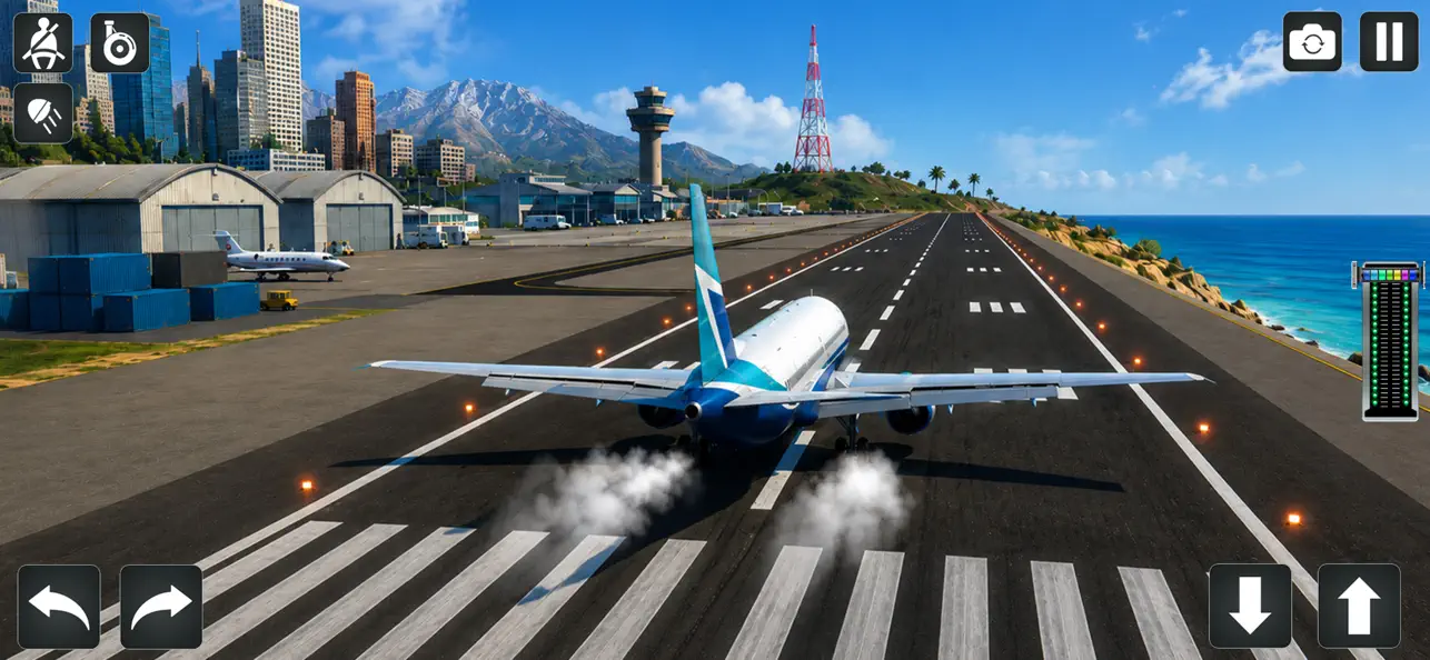 Screenshot #2 pour Simulateur de vol avion réel 3
