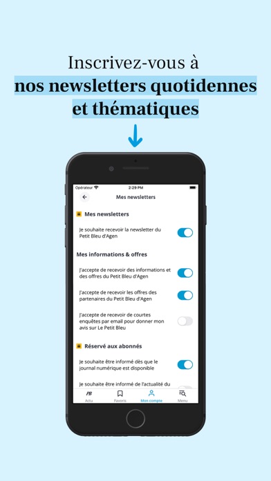Le Petit Bleu d'Agen - Actus Screenshot