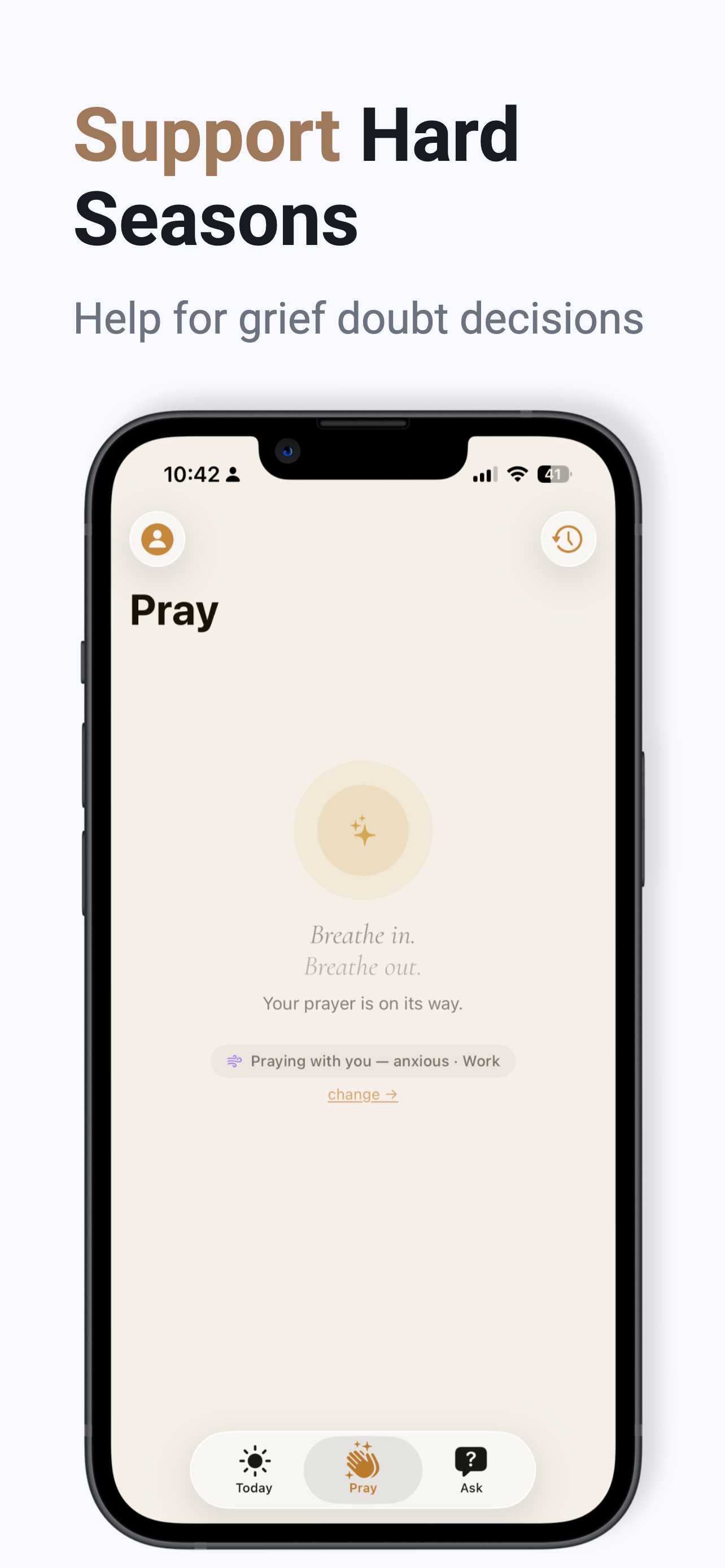 Prayer & Answers: Seek Faith