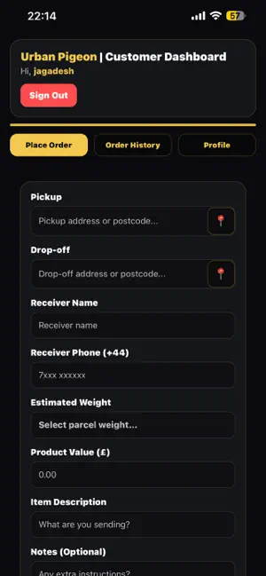 Urban Pigeon screenshot 2