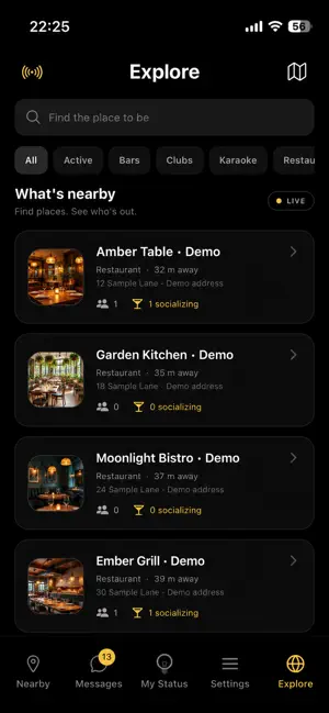 LightsOut: Nearby Friends screenshot 4