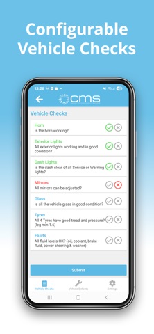 CMS Maintenance iPhone screenshot