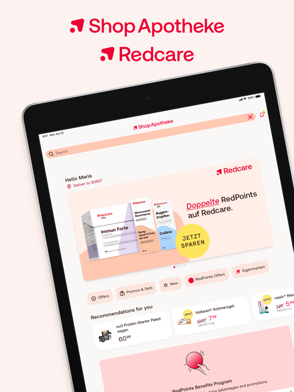 Redcare: Online Pharmacyのおすすめ画像1