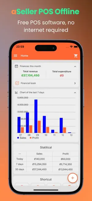 aSeller Offline POS Manager screenshot 1