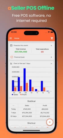 aSeller Offline POS Manager Screenshot 1 of 6