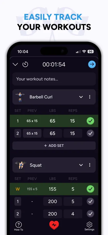 Captura de tela 4 de 6 de Liftoff - Ranked Gym Workouts