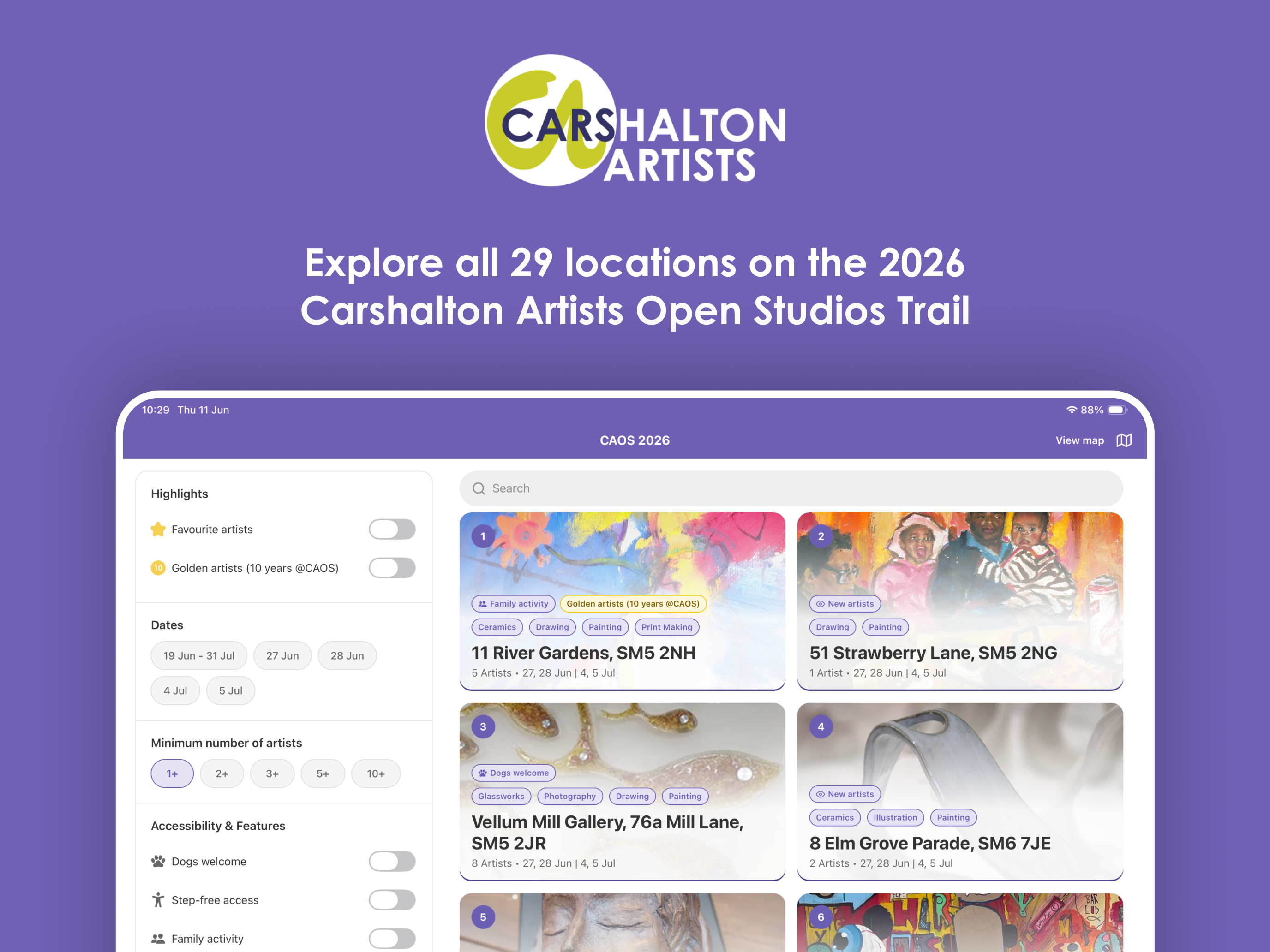 Carshalton Artists Open Studio screenshot 7