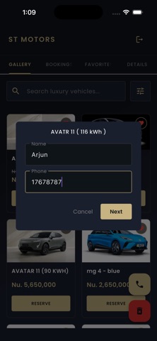 ST Motors EV screenshot