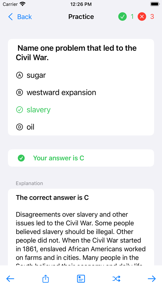 #7. US Civics Test Practice (iOS) 由: 俊柯 杨