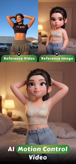Motion Control Video: AI Dance Screenshot 1 of 8