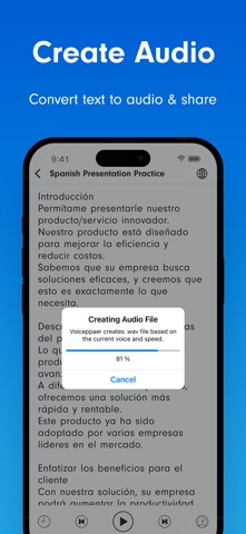 Voicepaper: PDF, eBooks & News screenshot