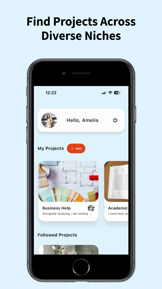 #4. Project List (iOS) بواسطة: Take Part Local