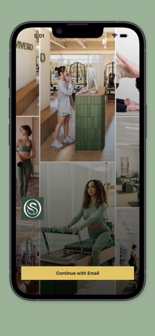 Swivero Pilates iPhone screenshot