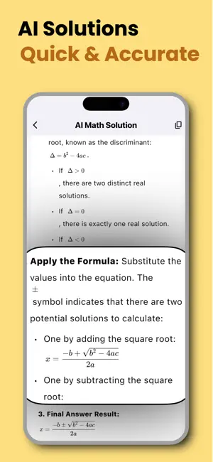 Math AI Solver Homework Help screenshot 2