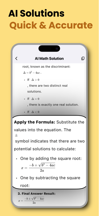 Math AI - AI Question Answer Screenshot 2 of 5