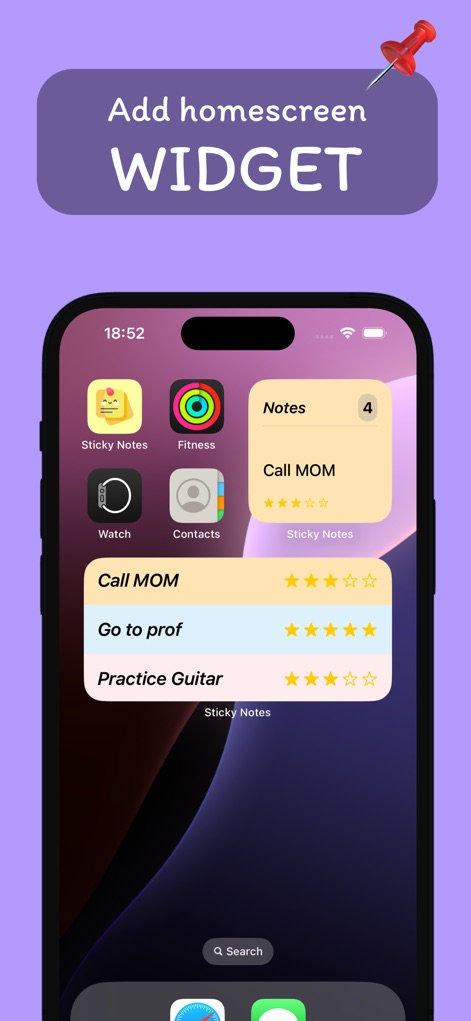Sticky Notes Widget++ - Productivity App | MWM