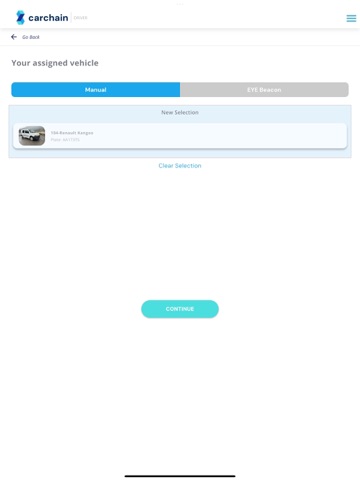 Carchain Drivers iPad screenshot