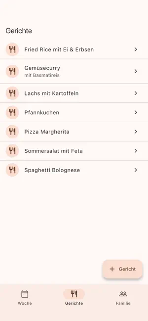 Family Menu screenshot 4