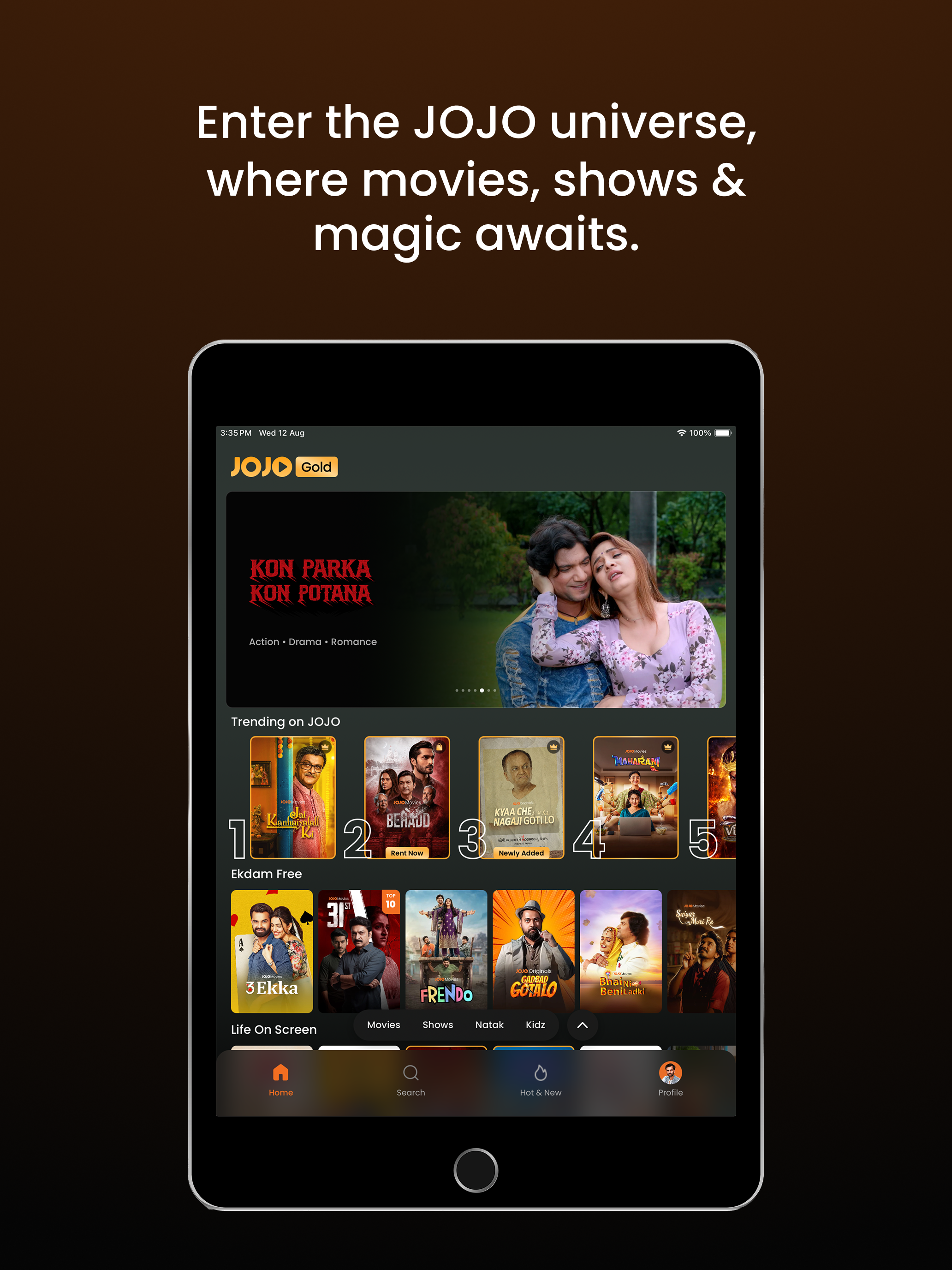 JOJO APP: Movies, Shows, Natak screenshot 6