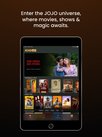 JOJO APP: Movies, Shows, Natak iPad screenshot 1