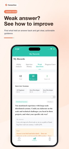 CareerAce: AI Interview Screenshot 6 of 9