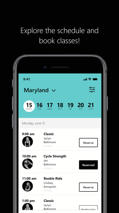 Tribe Indoor Cycling iPhone screenshot 3 - Health & Fitness app