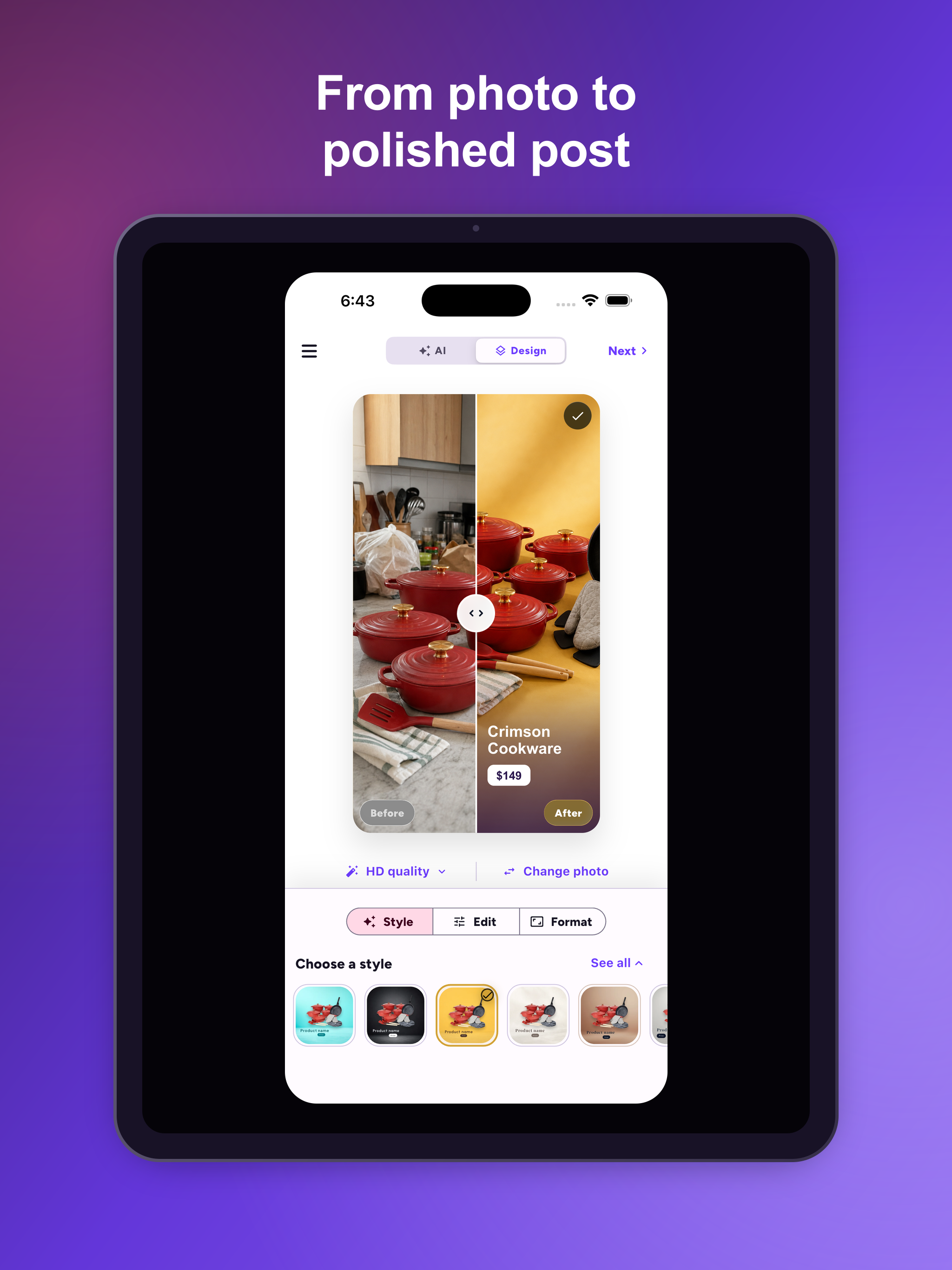 Peckle: AI Product Ad Maker screenshot 7