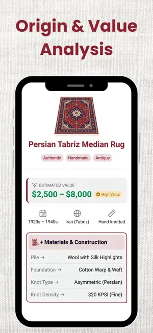 Rug Identifier & Value screenshot 2