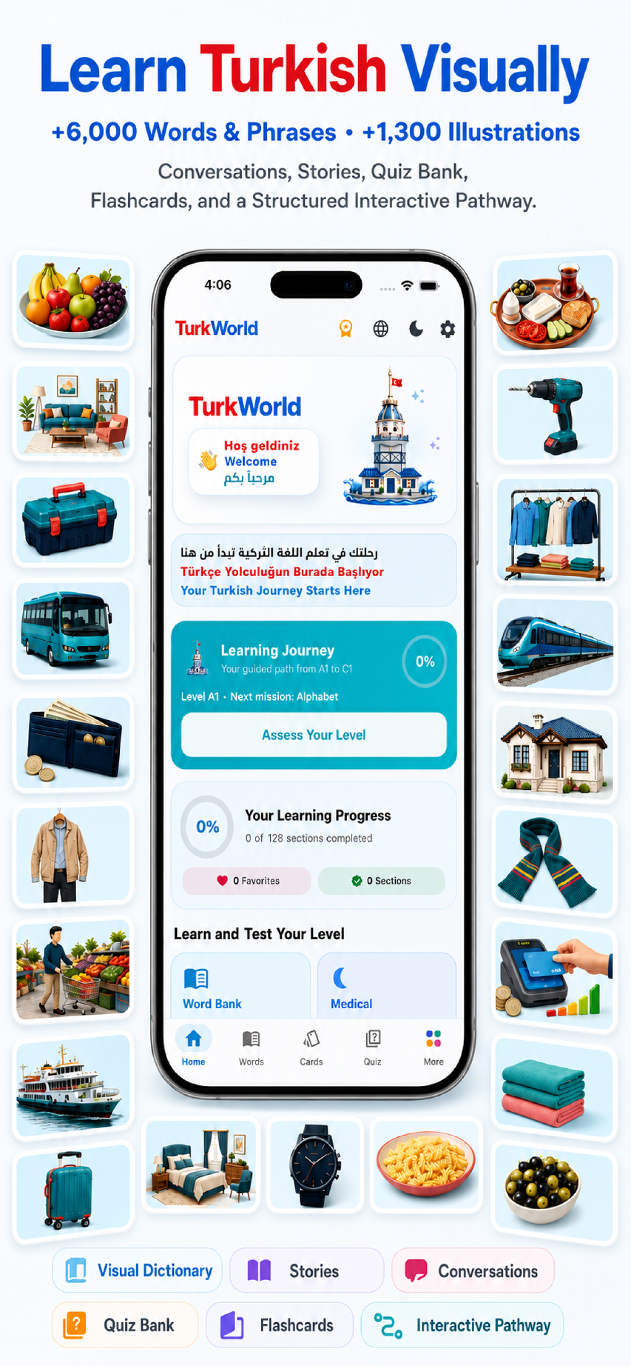 TurkWorld: Learn Turkish screenshot 2