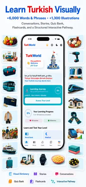 TurkWorld: Learn Turkish screenshot 2