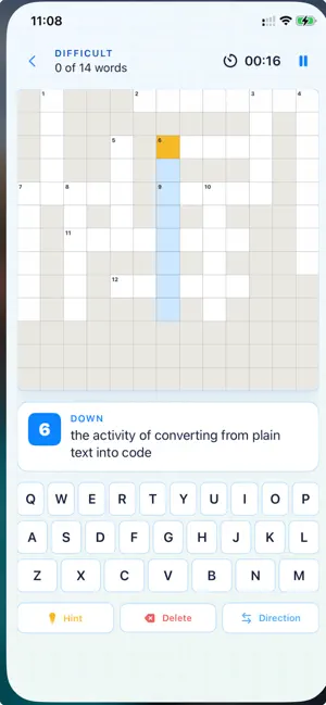 TMCrosswords Puzzle screenshot 3