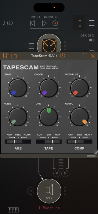 TAPESCAM Screenshot 1 of 2