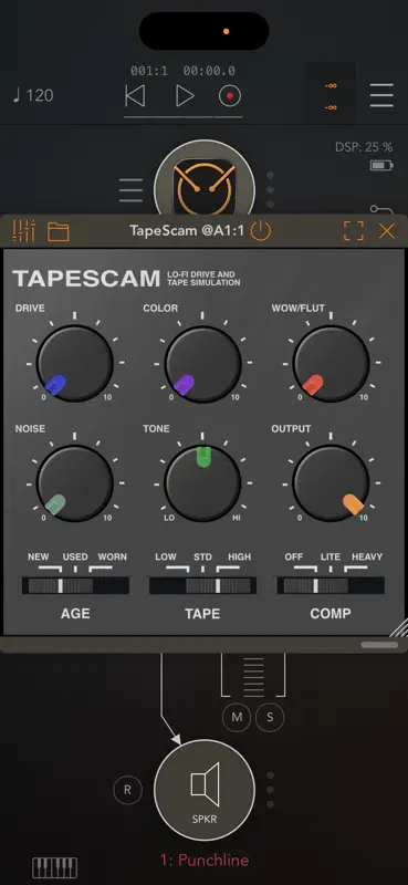 TAPESCAM screenshot 1 of 2