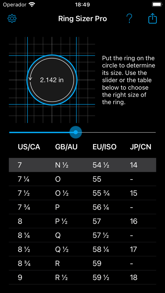 #6. Ring Sizer Pro (iOS) 由: Mike Melnikov