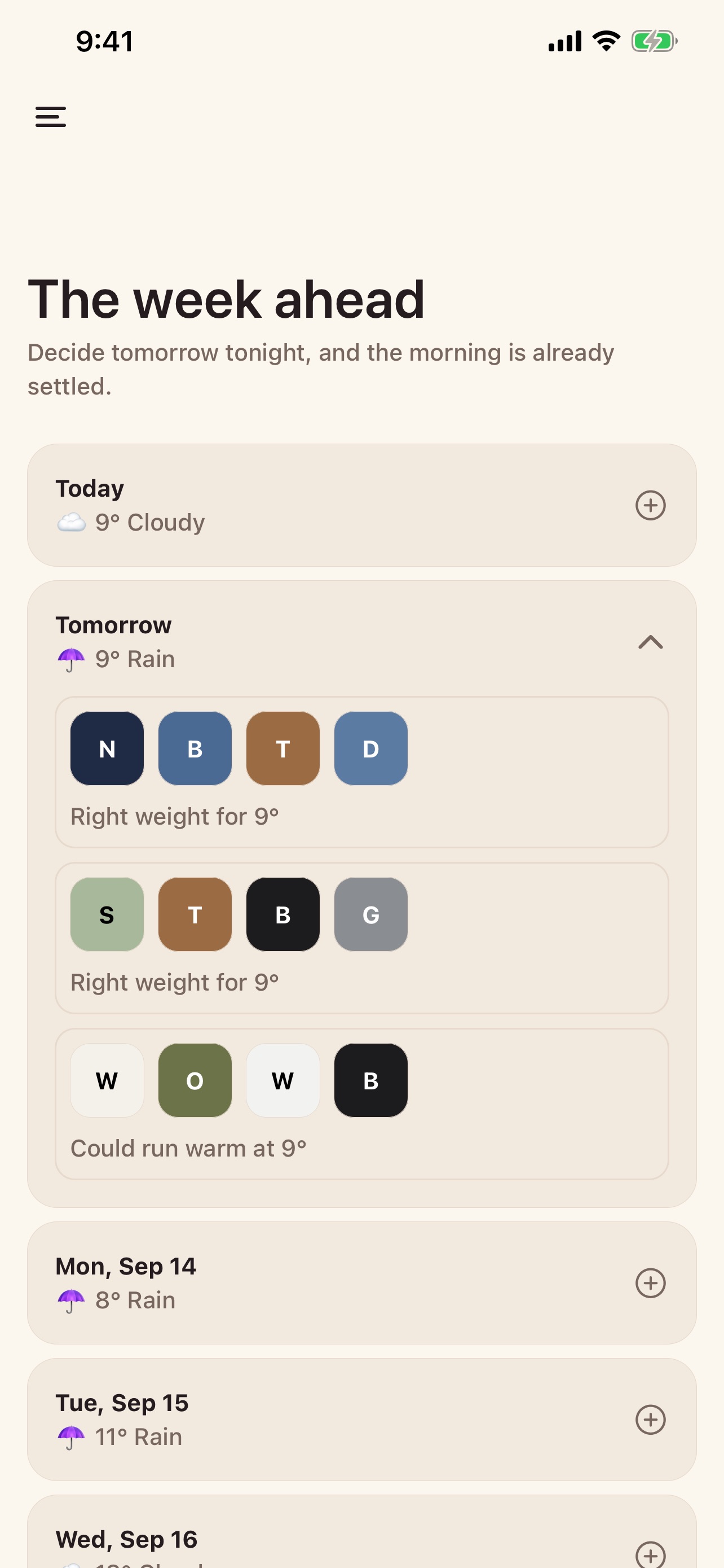 Screenshot 3 of ClosetCue: Outfits Planner